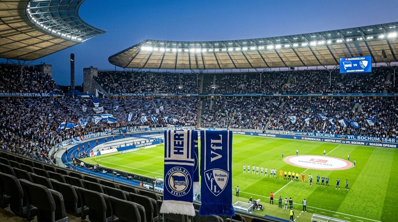 Hertha Strike Early as Bochum Falter in Fiercely Contested Opener