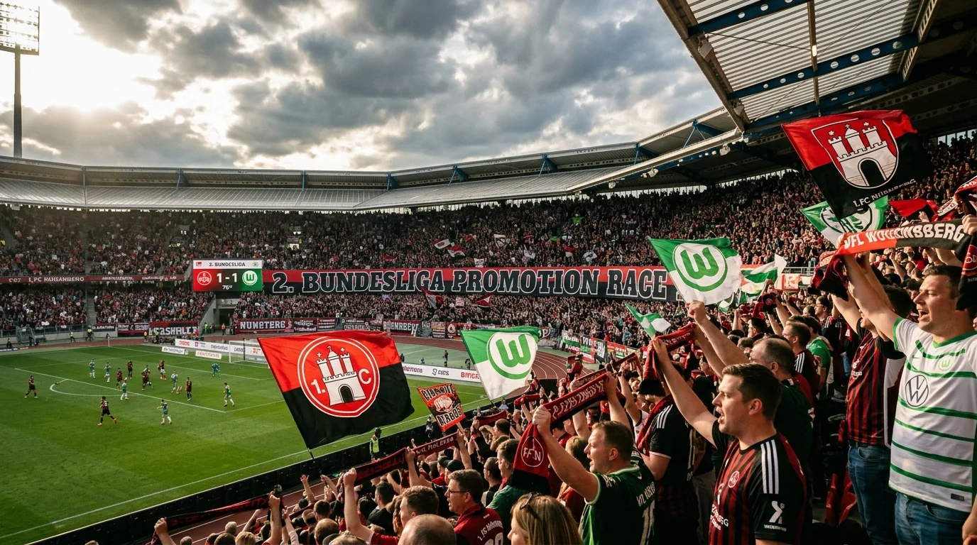 Promotion Race Heats Up as Nürnberg Host Wolfsburg