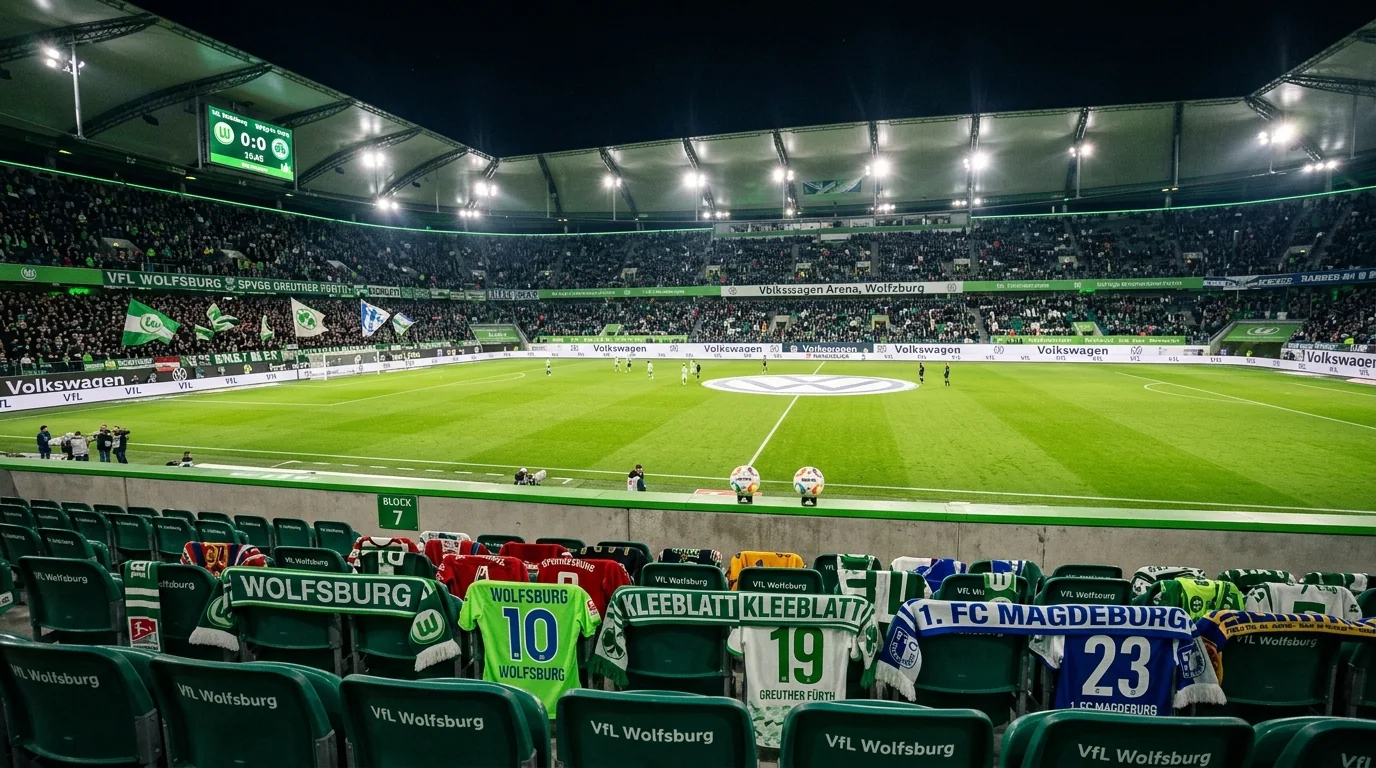 Wolfsburg Run Riot and Fürth, Magdeburg Trade Blows in Eventful 2. Bundesliga Friday