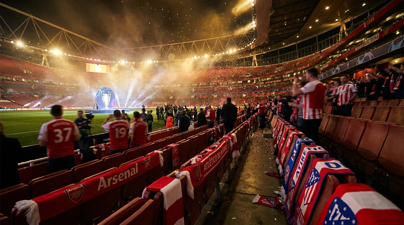 Arsenal end 20 years of waiting and book their place in the Champions League final on an epic night at the Emirates