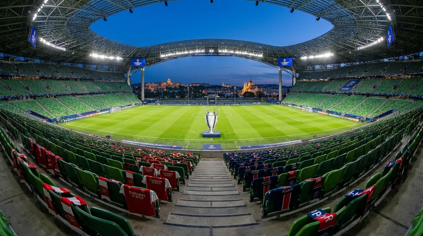 Budapest attendance: Arsenal and PSG ready for the season’s blockbuster Champions League clash