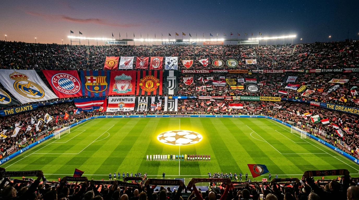 European Giants Collide as Newcomers Chase Champions League Glory