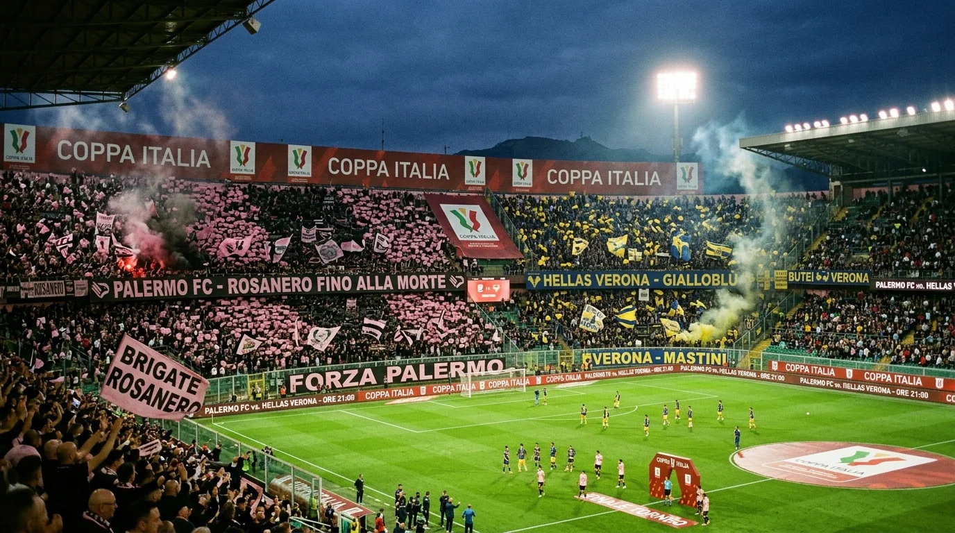 Palermo Put on a Show as Verona Battle Past Cagliari in Thrilling Coppa Italia Night