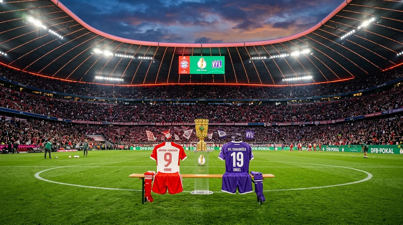 Kane’s Double Fires Bayern Past Osnabrück in Confident Cup Opener