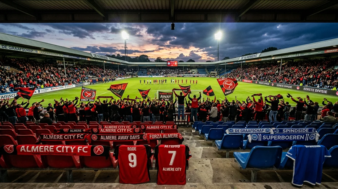 Almere City FC Shine on the Road as De Graafschap Falter