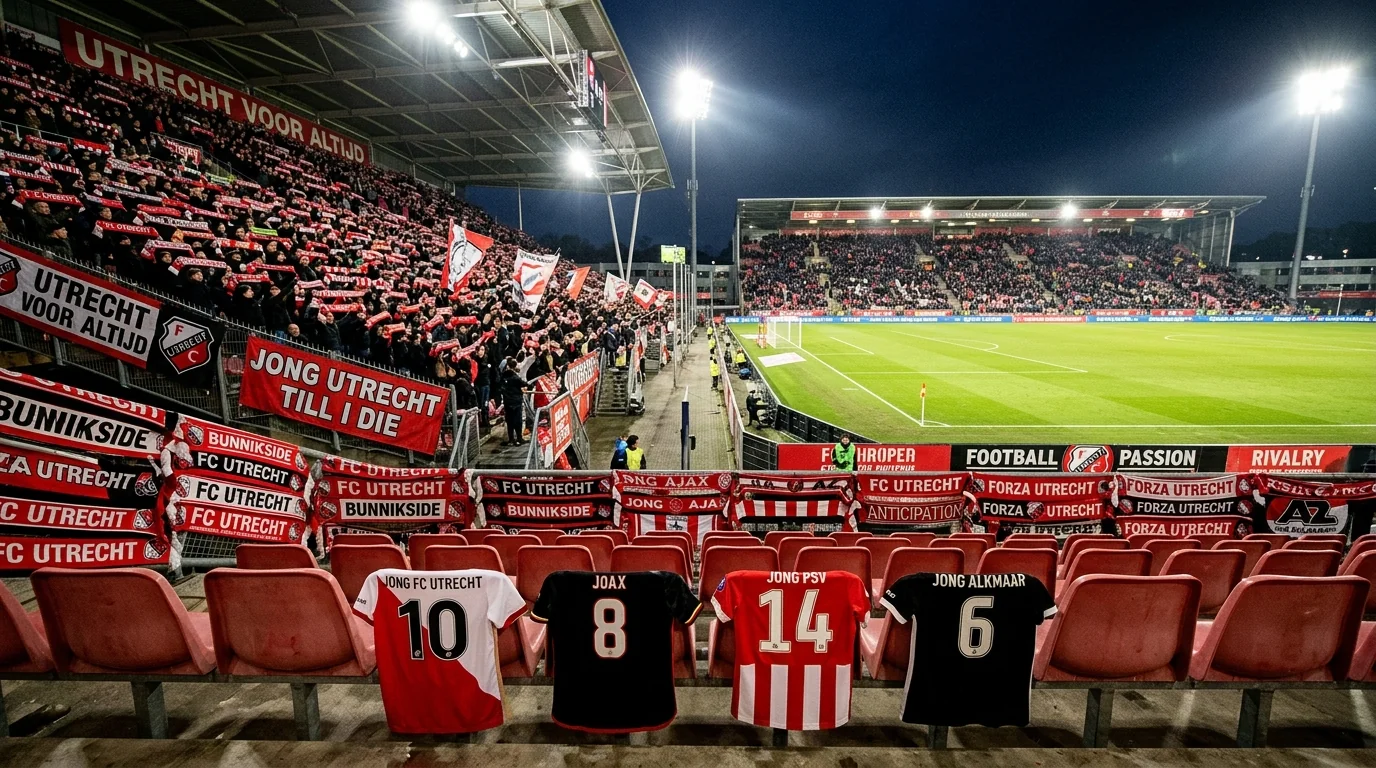 Jong FC Utrecht Run Riot as Jong Ajax Crumble; Jong PSV and Jong AZ Settle for a Draw