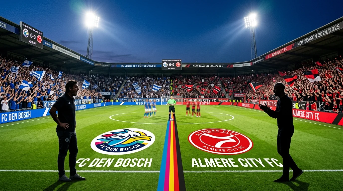 New Managers Make Their Mark as Den Bosch and Almere City Share Opening Day Spoils