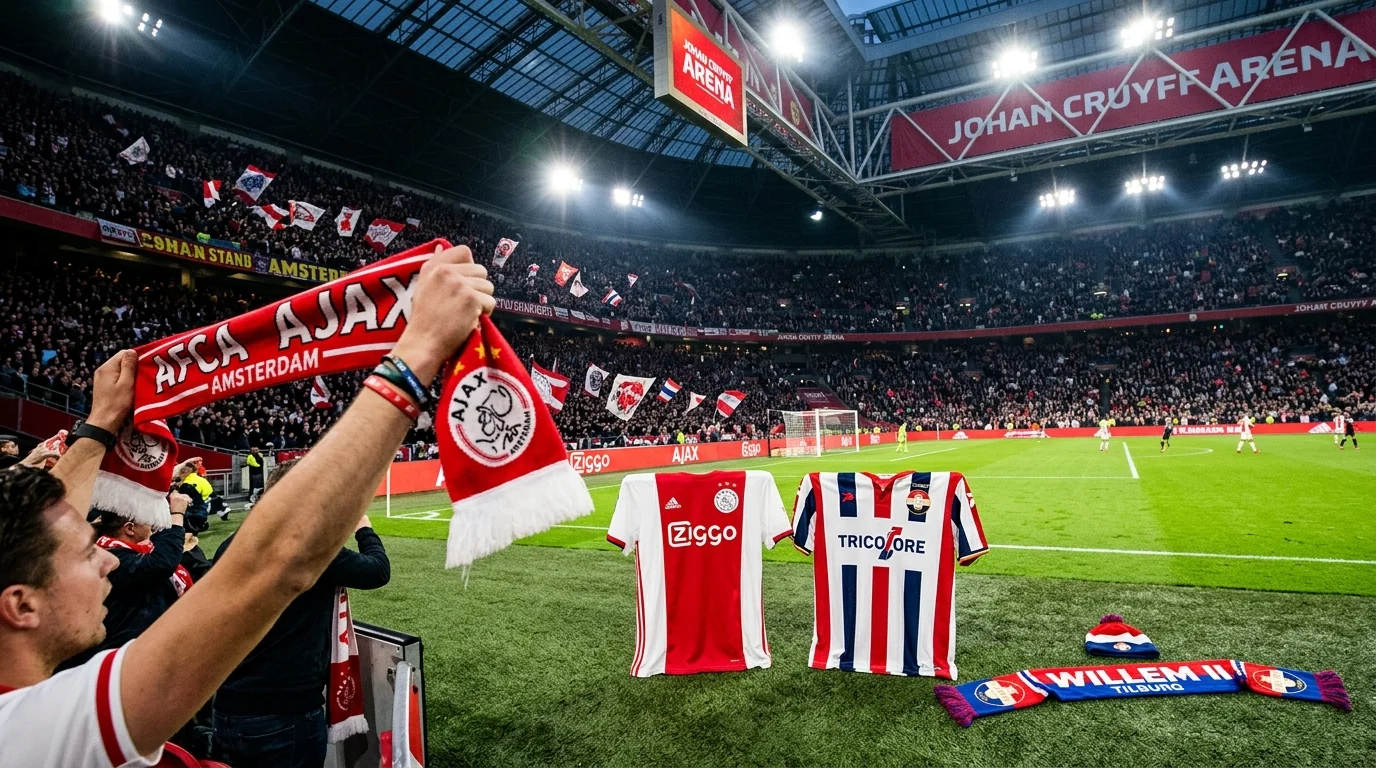 Ajax Run Riot Again as Willem II Struggle in Amsterdam