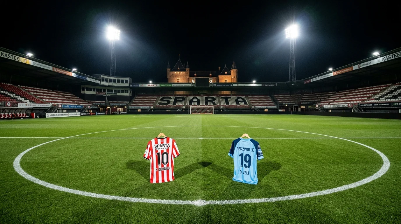 Early-Season Tension Mounts as Sparta Rotterdam and PEC Zwolle Seek Lift-Off