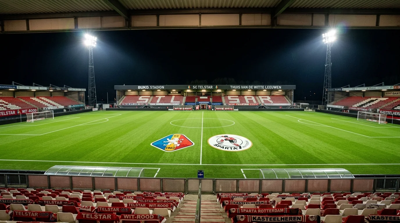 Momentum Meets Ambition as Telstar 1963 and Sparta Rotterdam Headline Eredivisie Friday Night