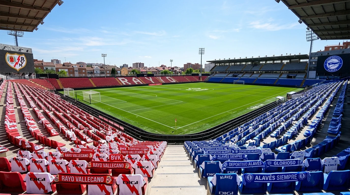 A New Setting and New Stakes as Rayo Vallecano de Madrid Host Deportivo Alavés