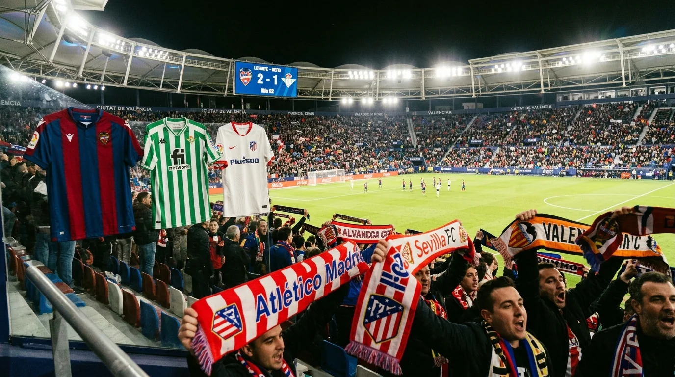 Levante Stun Betis as Atlético Impress in Action-Packed Day in LaLiga