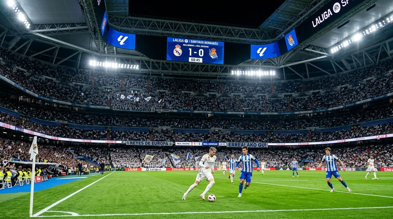 Real Madrid Showcase Their Dominance With Convincing Victory Over Real Sociedad