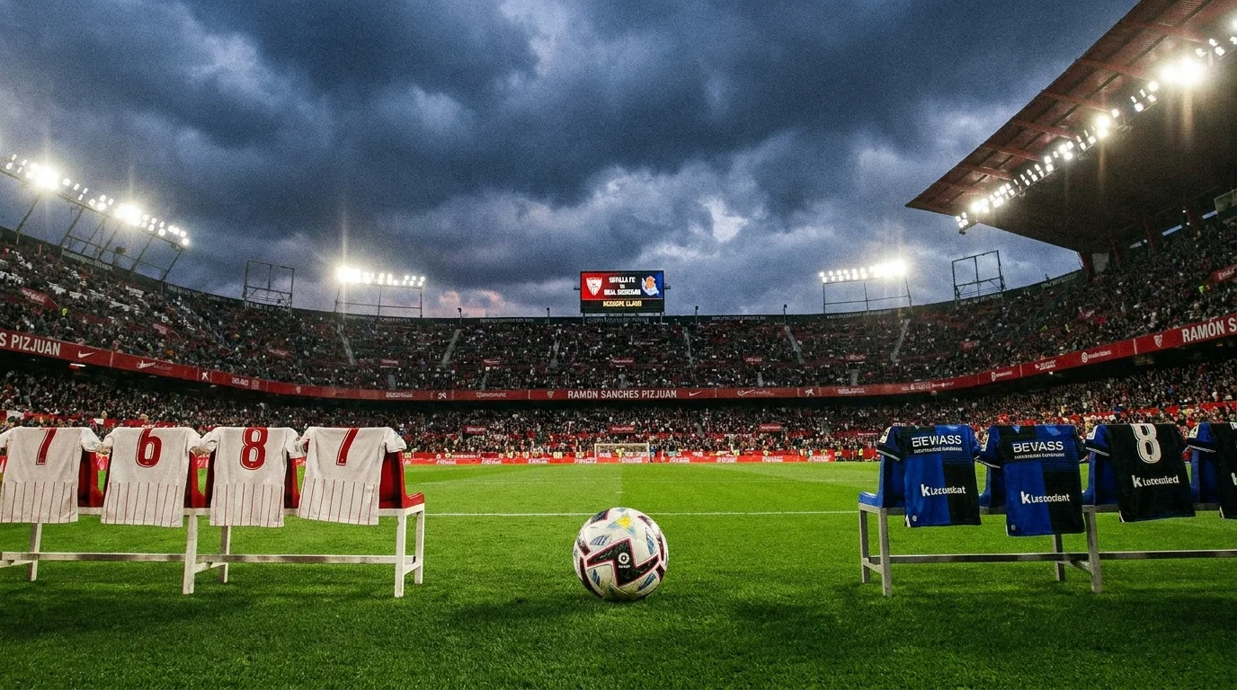 Sevilla edge past Real Sociedad in a tense clash as the race for La Liga heats up