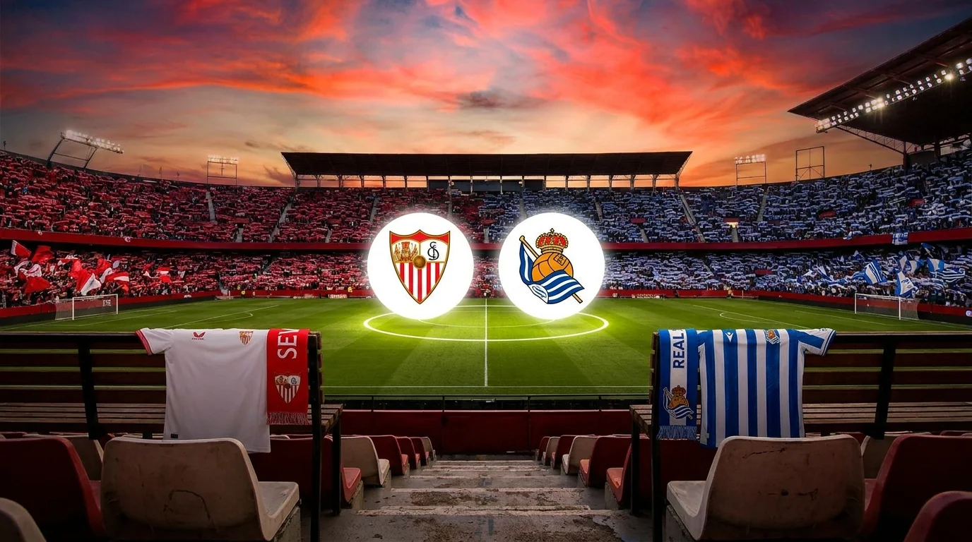 Tension is rising as Sevilla FC hosts Real Sociedad for a crucial late-season clash.