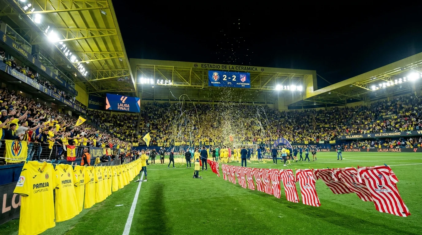 Villarreal shine in an emotional LaLiga finale while Atlético falter in a high-stakes clash