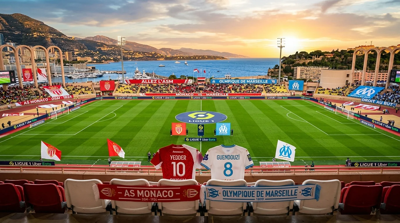Early-Season Drama Unfolds as Monaco and Marseille Clash in Ligue 1 Highlight