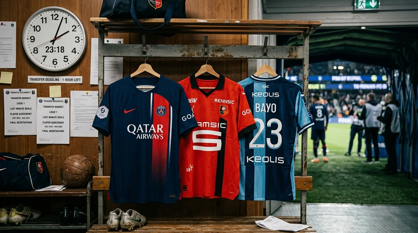 Ligue 1: Paris, Rennes and Le Havre liven up the final stretch of the transfer window