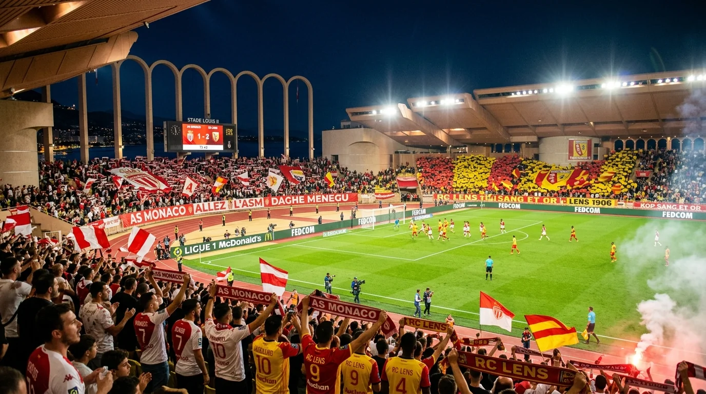 Monaco Edge Lens in a Gritty Encounter as Ligue 1 Intensifies