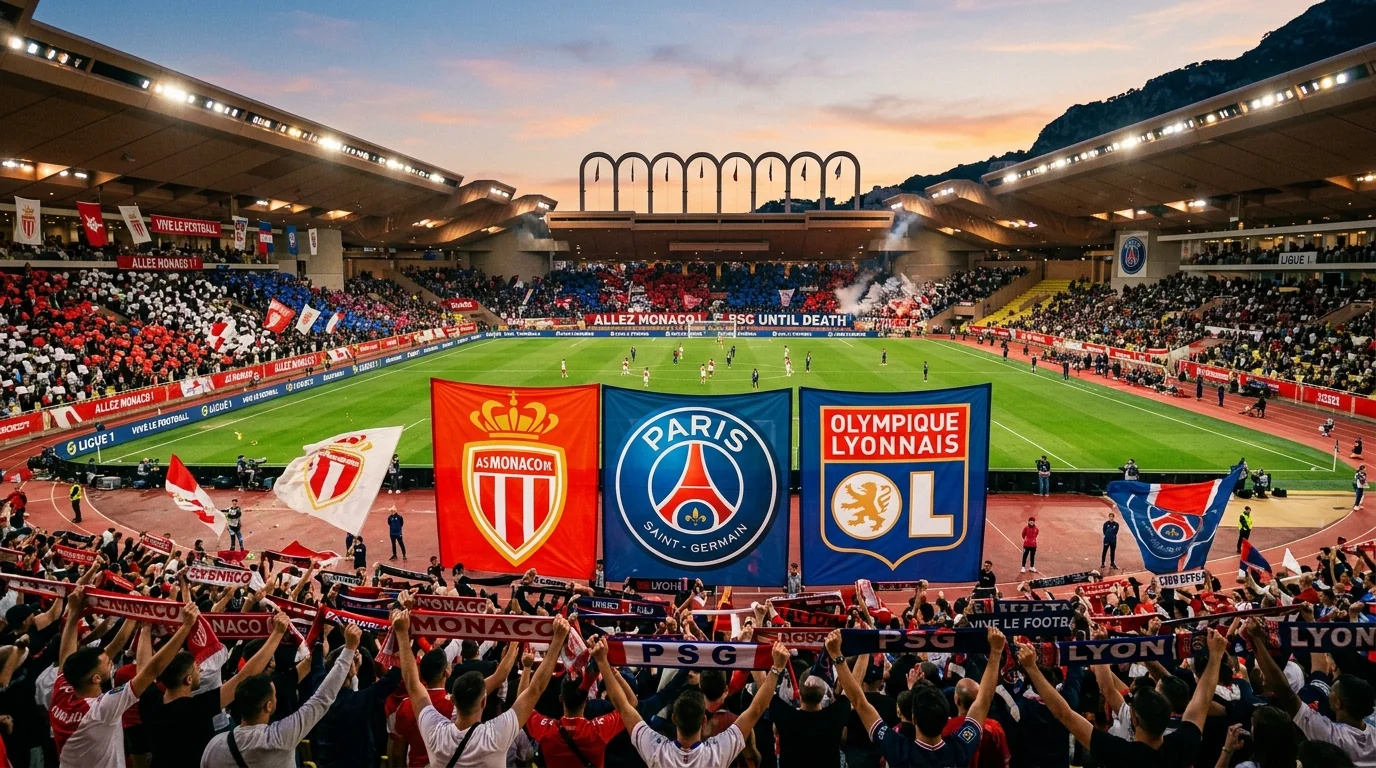 Monaco Upsets PSG as Lyon Keep Perfect Start in Thrilling Ligue 1 Action