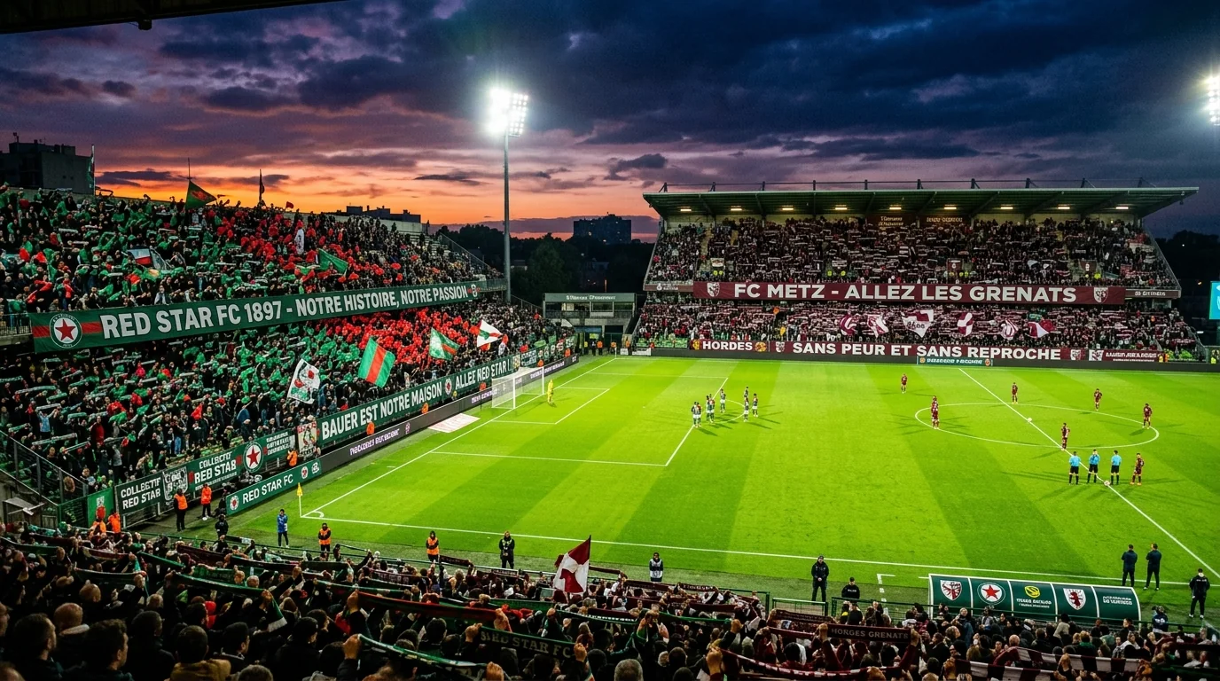 A Clash of Ambitions as Red Star FC Hosts FC Metz to Kick Off the Ligue 2 Week