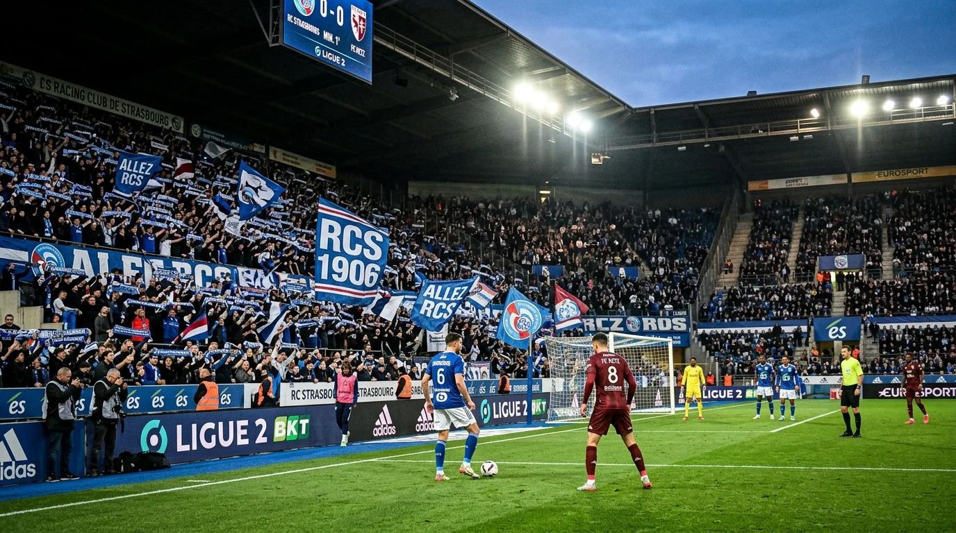 Big Names and Big Wins: Ambitious Sides Shine in a Dramatic Day of Ligue 2 Action