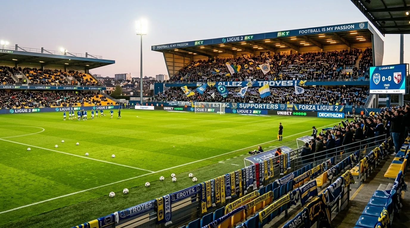 High Drama and High Scores: Ligue 2 Delivers Thrills on an Action-Packed Matchday