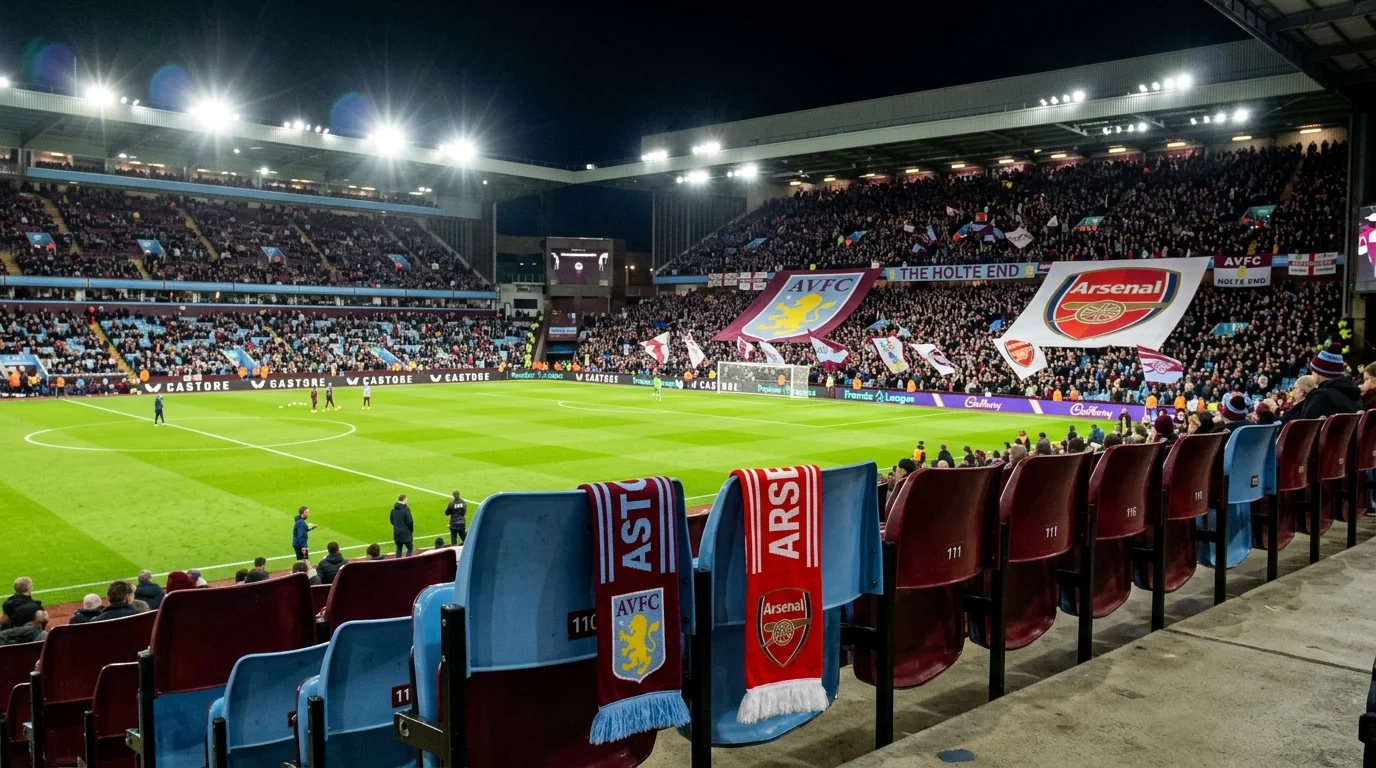 Arsenal Out to Extend Perfect Start as Villa Seek a Turning Point at Villa Park