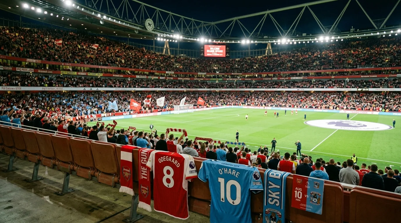 Champions Set the Tone as Arsenal Cruise Past Coventry on Opening Day