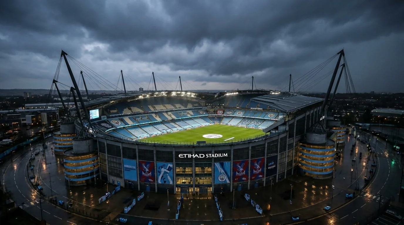 Tension is rising in the title race as Manchester City host Crystal Palace for a decisive clash at the Etihad.