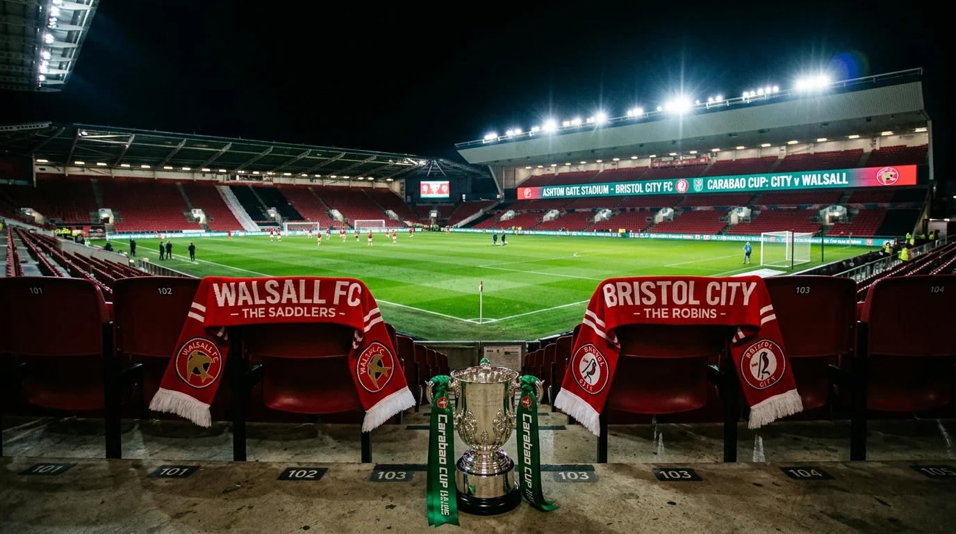 Walsall Stun Bristol City in Dramatic Carabao Cup Upset
