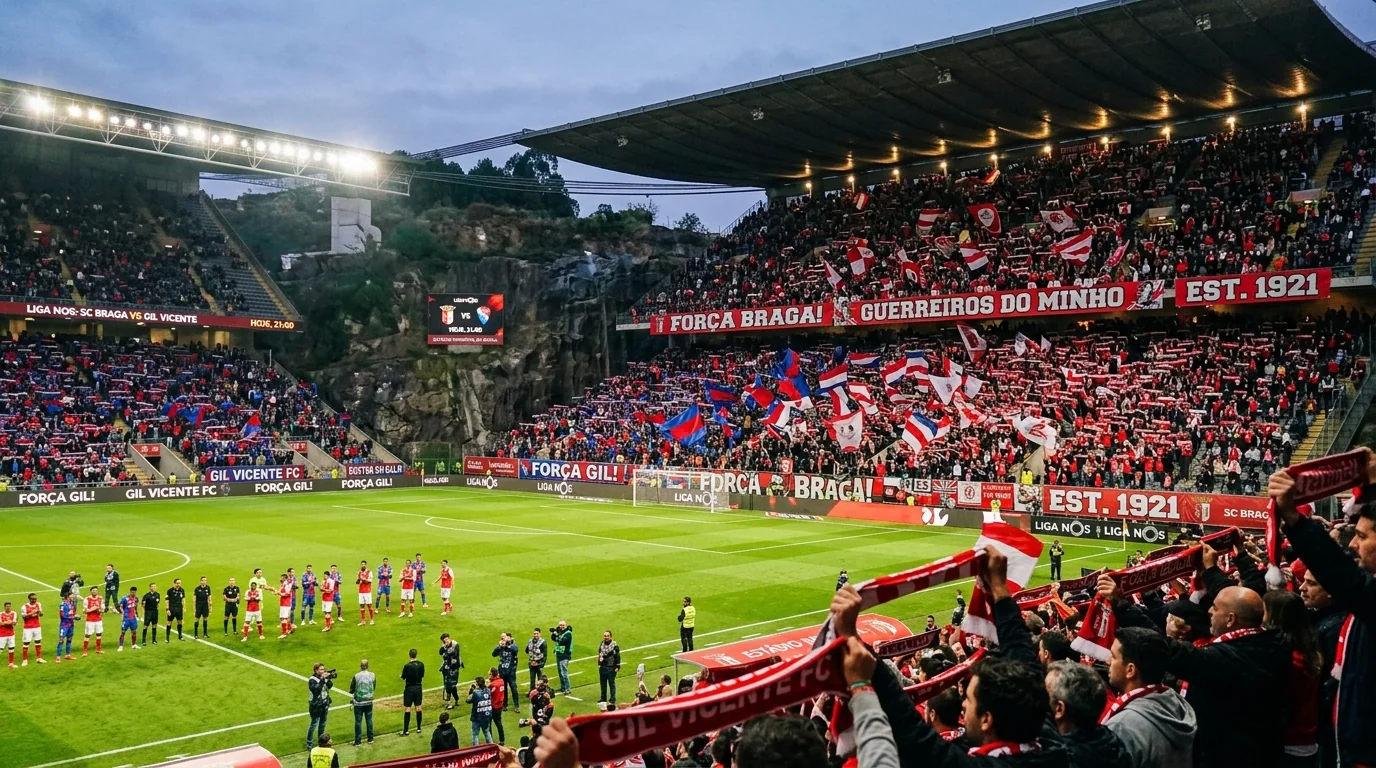 Braga and Gil Vicente Set for Intriguing Liga NOS Battle
