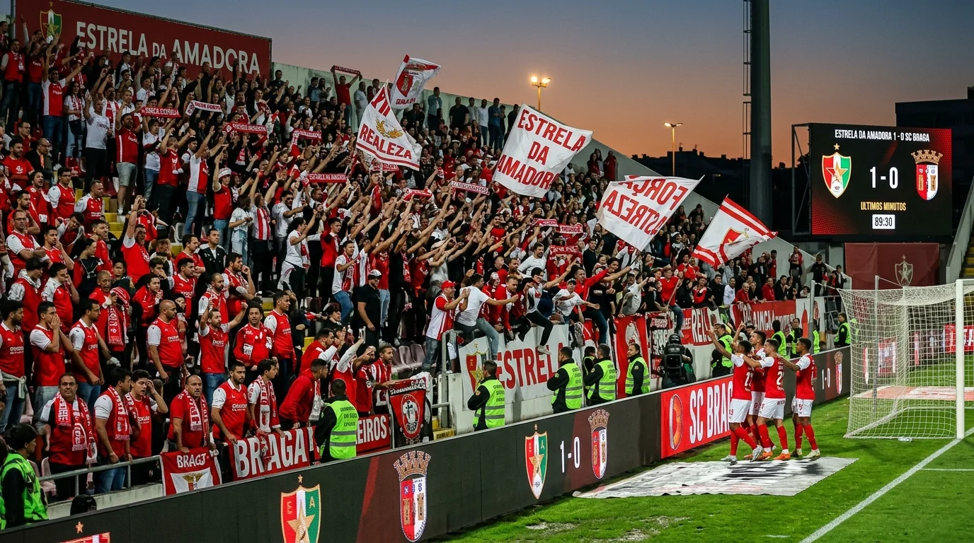 Estrela da Amadora Stun Braga in a Dramatic Home Triumph