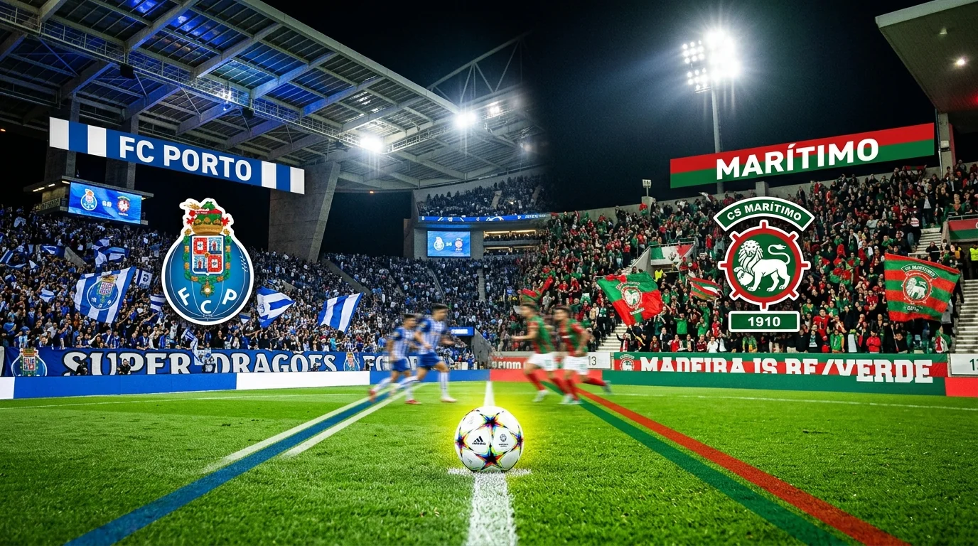 Porto Seek Eighth Straight Win as Marítimo Aim to Upset