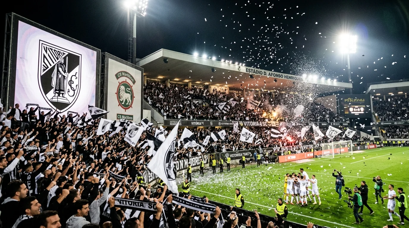 Vitória SC shines at home with a five-star performance