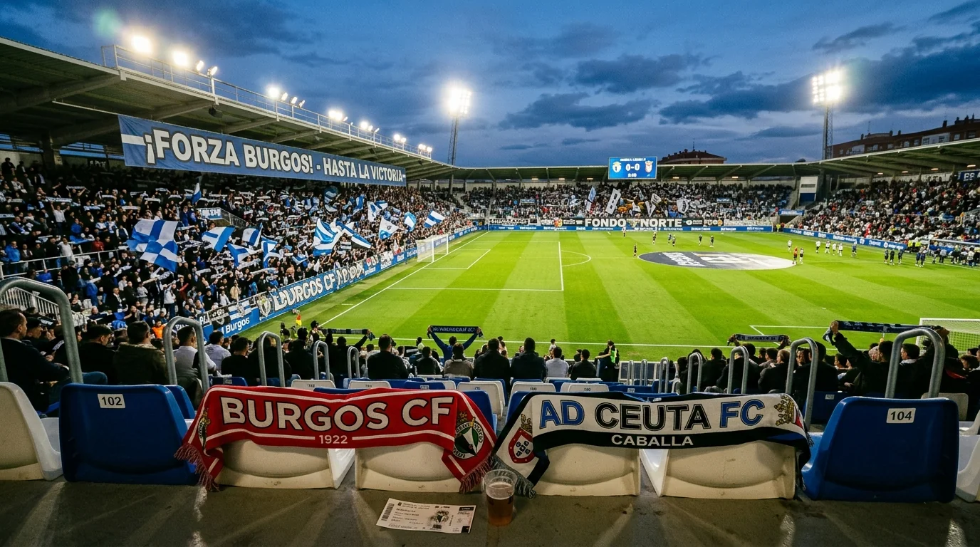 Burgos CF Impress at Home with Convincing Win Over AD Ceuta FC