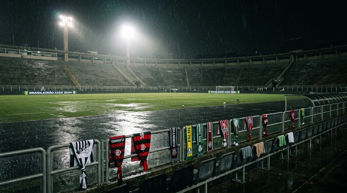 Late Drama and Resilience Mark a Rain-Soaked Série A Evening