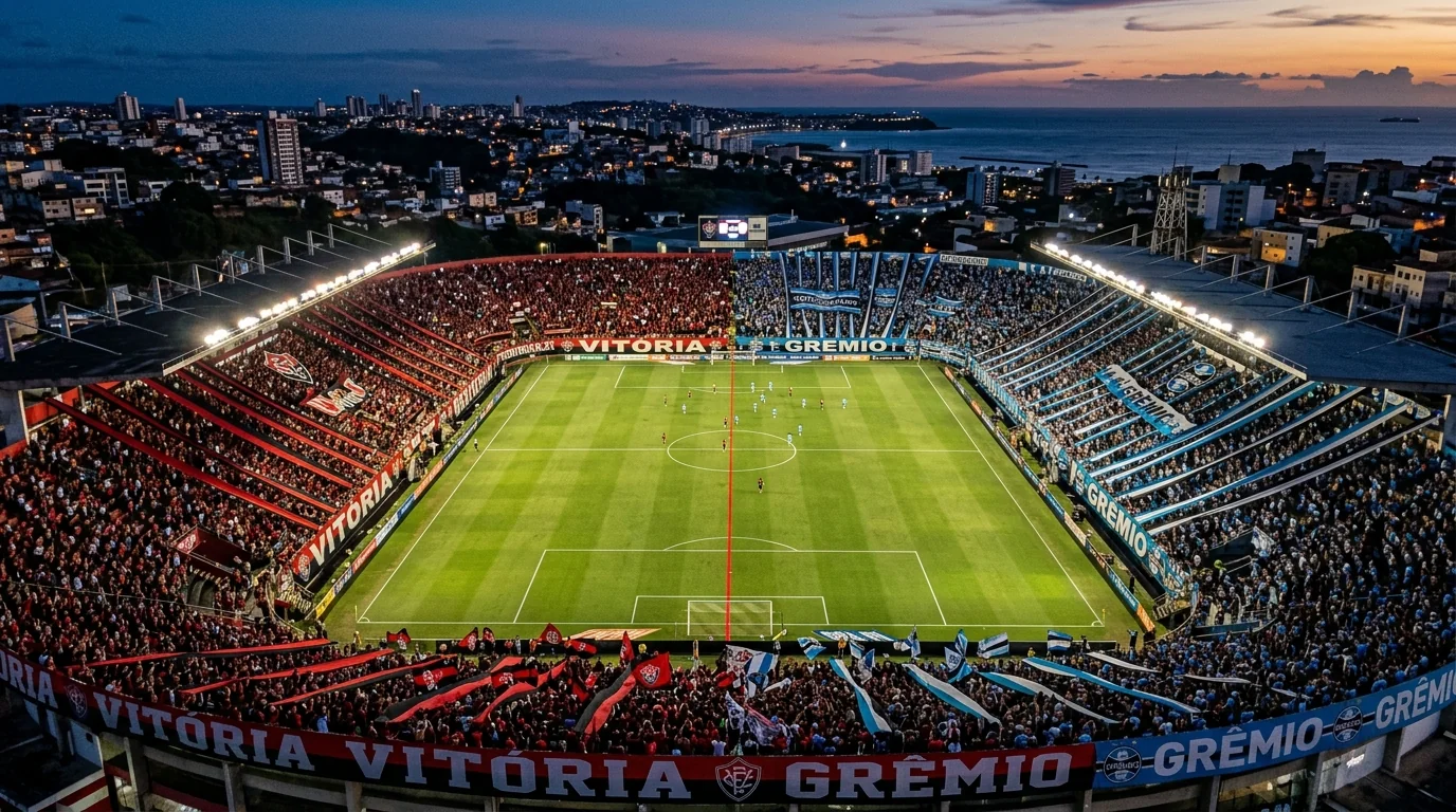 Tactical Battles and Crucial Points as Vitória Host Grêmio in Salvador