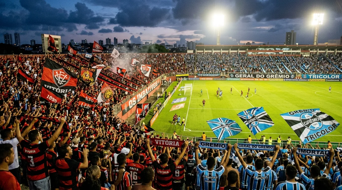Vitória Edges Grêmio in a Tense Battle to Claim Vital Home Win