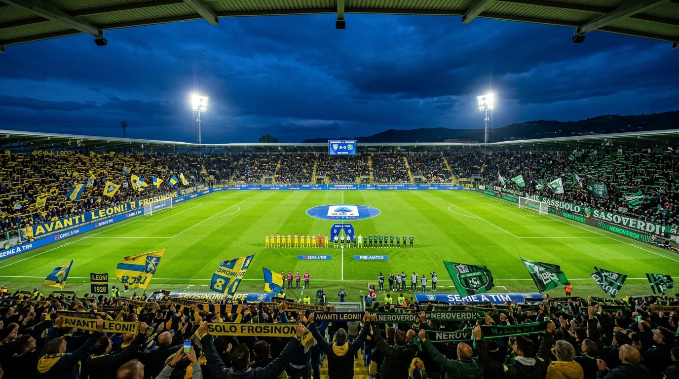 Momentum on the Line as Frosinone Host Sassuolo Tonight