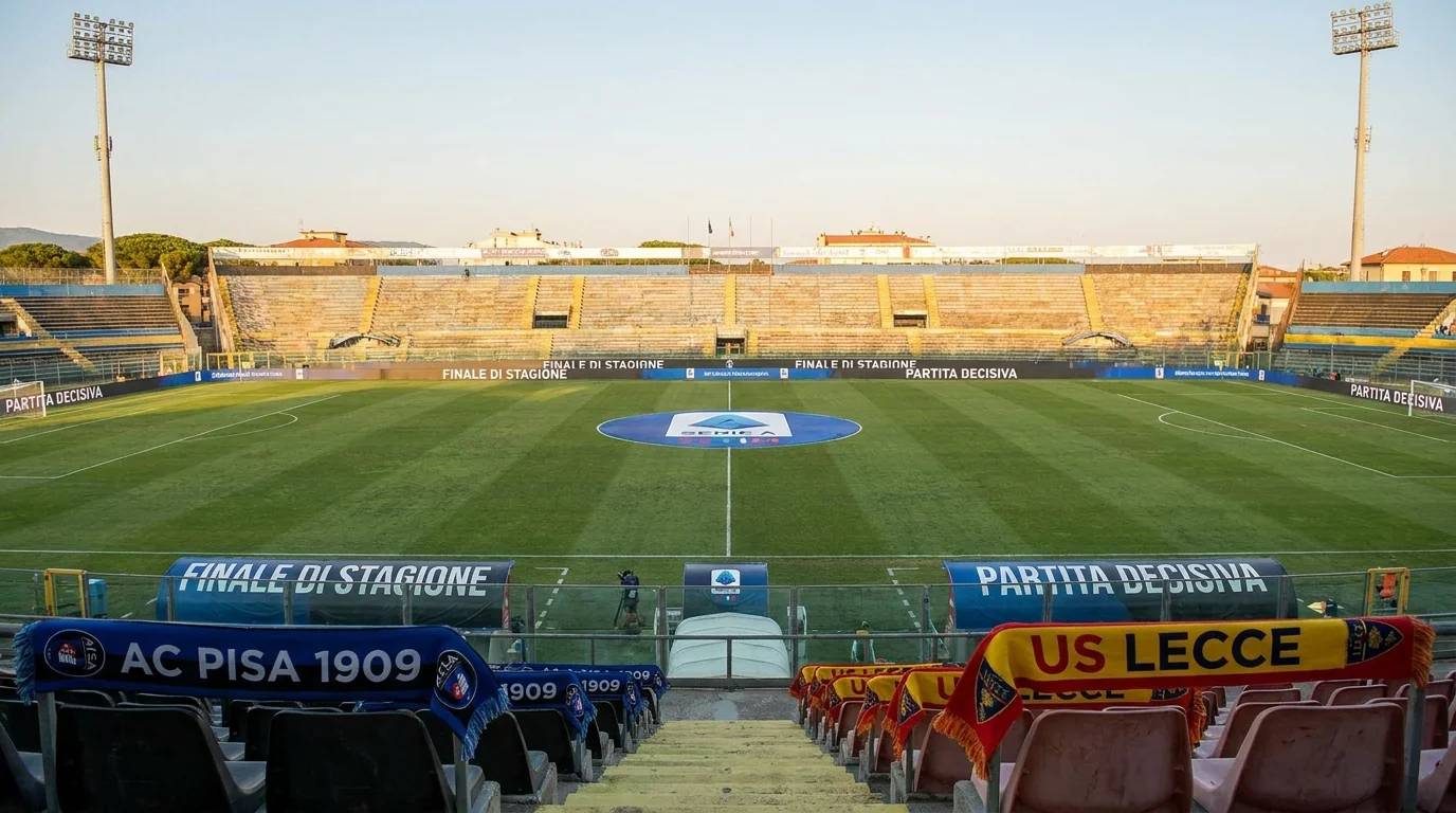Pisa and Lecce ready for a high-stakes clash as the Serie A season nears its conclusion
