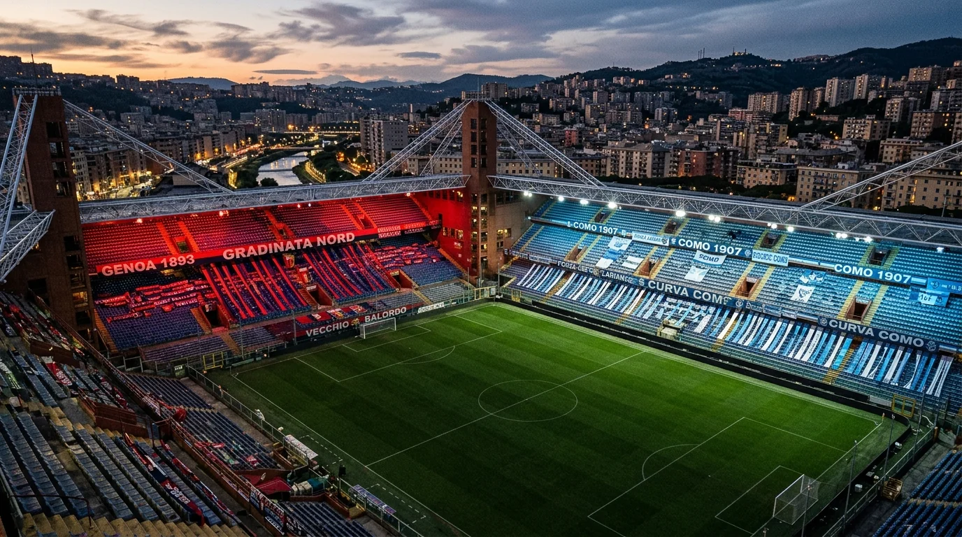 Pressure and Promise as Genoa Host High-Flying Como in Friday Night Serie A Showdown