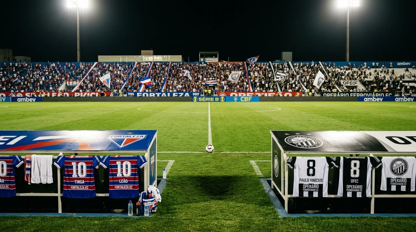 A Pivotal Clash as Fortaleza EC Hosts Operário Ferroviário EC in Série B Action