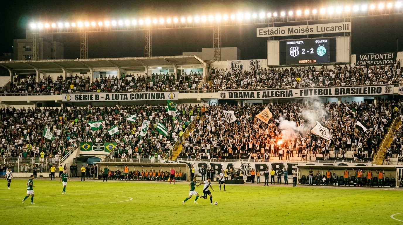 Commanding Wins and Dramatic Draws Mark Série B Matchday