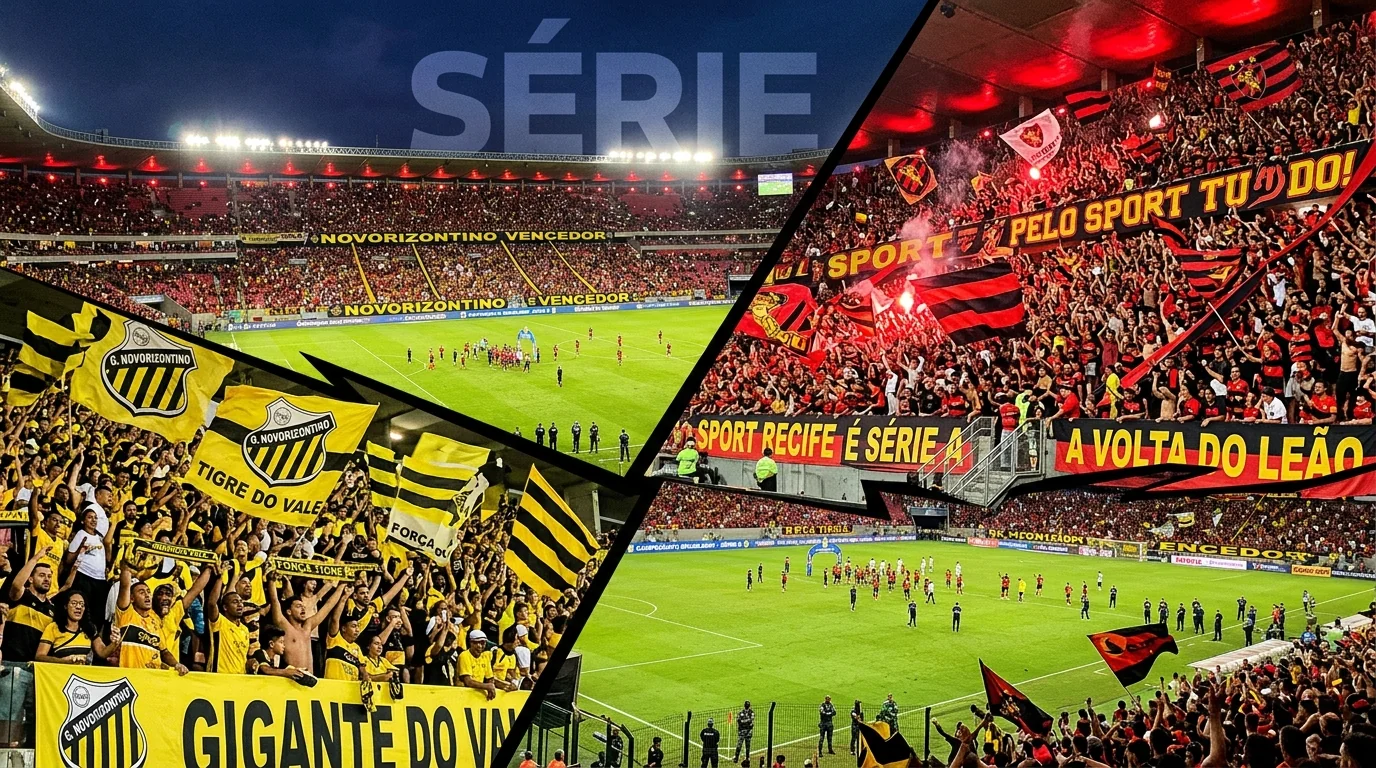Grêmio Novorizontino Shine on the Road as SC Recife Dominate at Home in Série B Action
