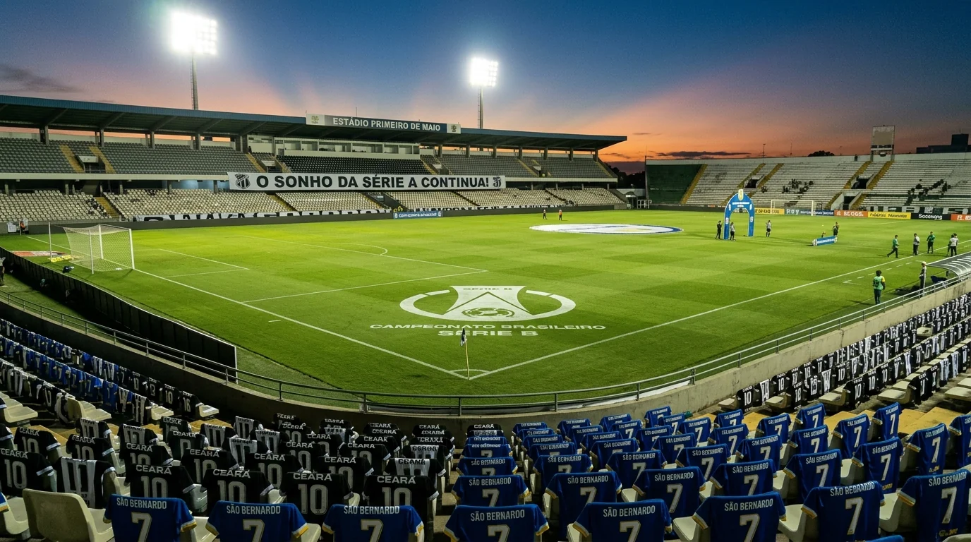 São Bernardo Shines on the Road as Ceará Maintains Promotion Push