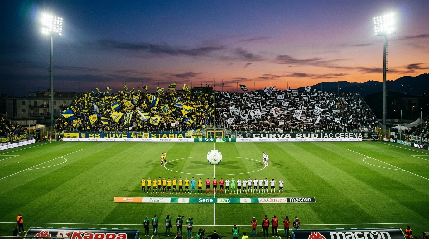 Juve Stabia and Cesena Share the Spoils in a Hard-Fought Serie B Showdown