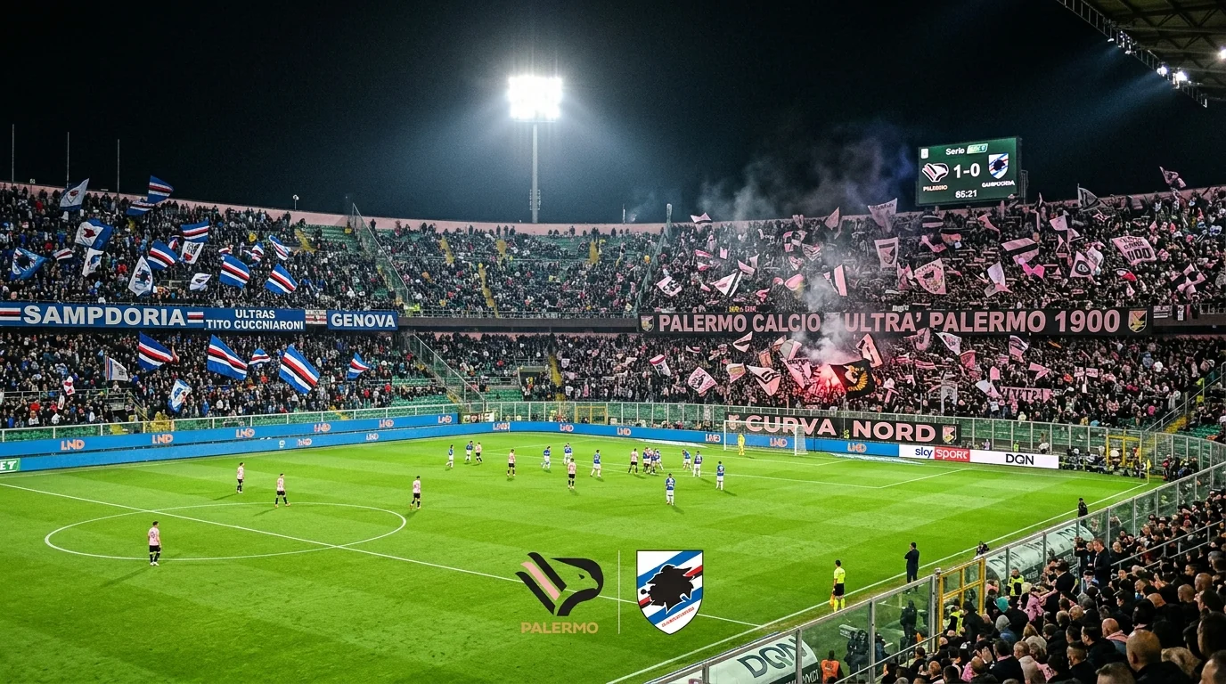 Palermo Assert Early Promotion Credentials with Convincing Win Over Sampdoria