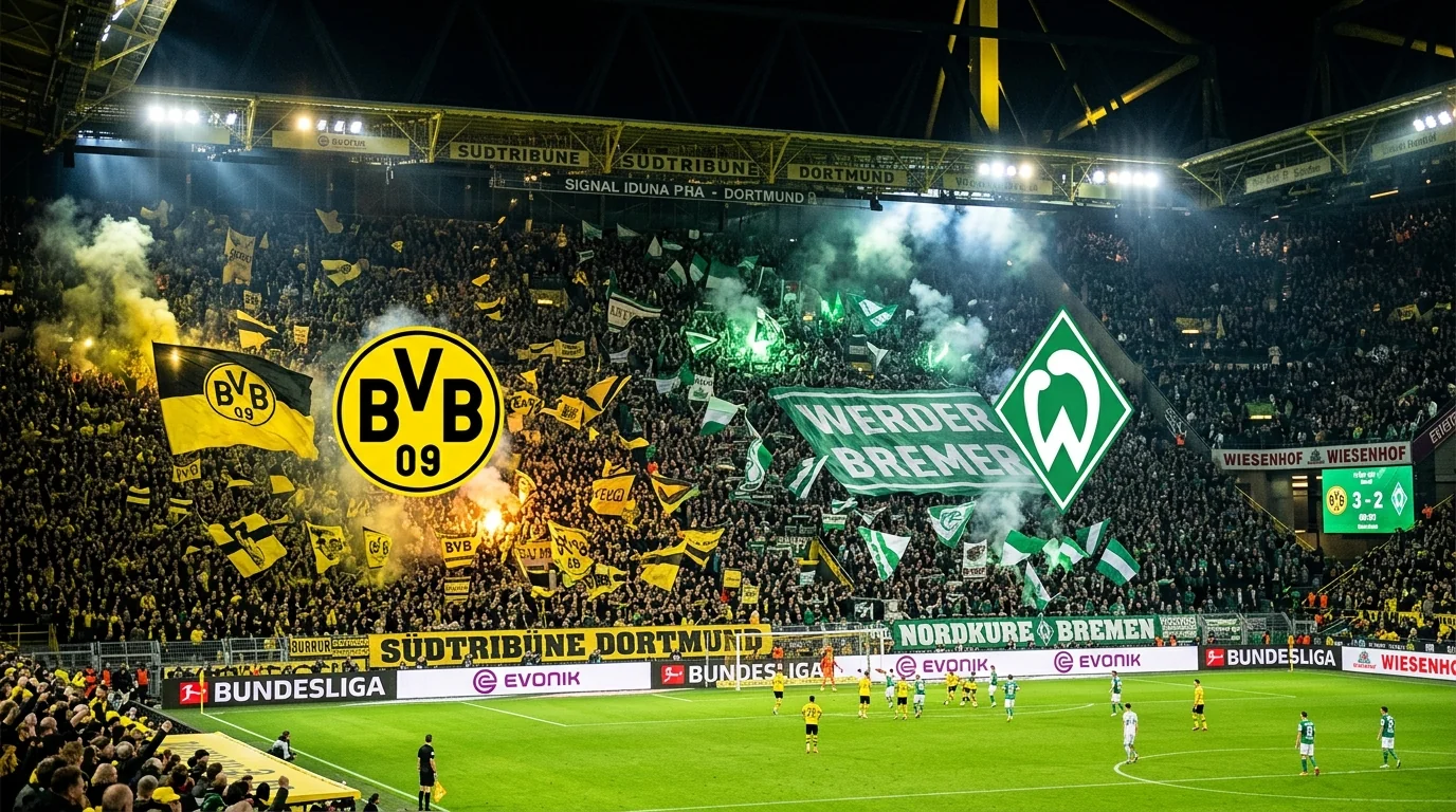 Dramma nel finale a Dortmund: il Werder Brema firma una rimonta