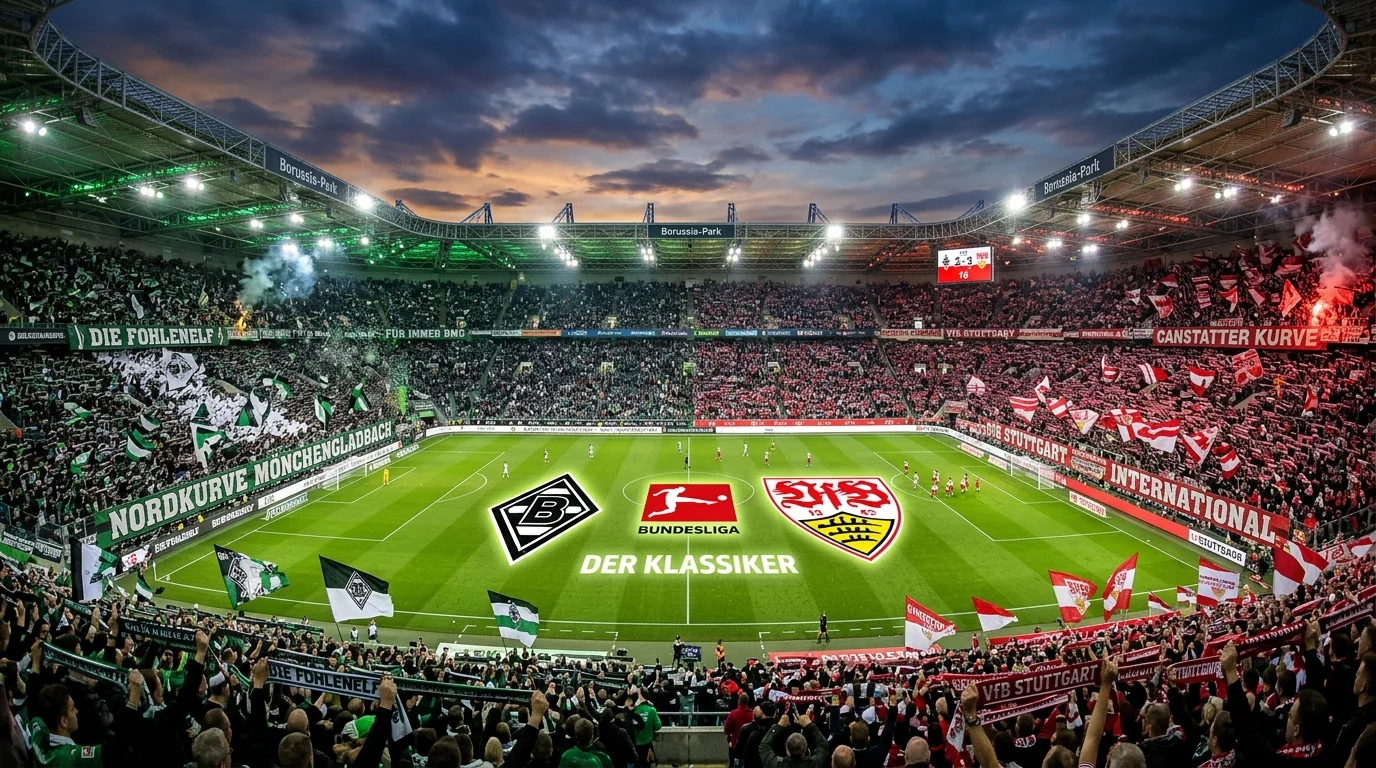 La rimonta finale del Gladbach interrompe la serie nera a Stoccarda